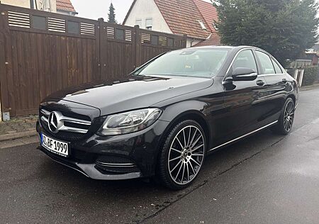 Mercedes-Benz C 200 C200 W205 Schwarz Limousine