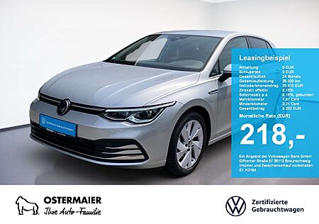 VW Golf Volkswagen VIII STYLE 1.5TSI 150PS NP.45T STDHZG.NAVI.KAMERA.
