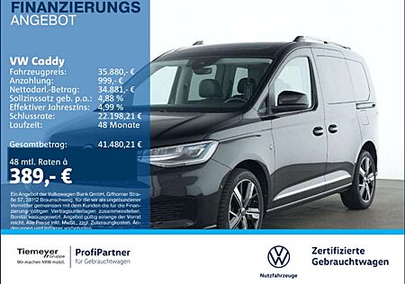 VW Caddy Volkswagen DSG STYLE STD.HZ LM18 PANO AHK ACC KAMERA