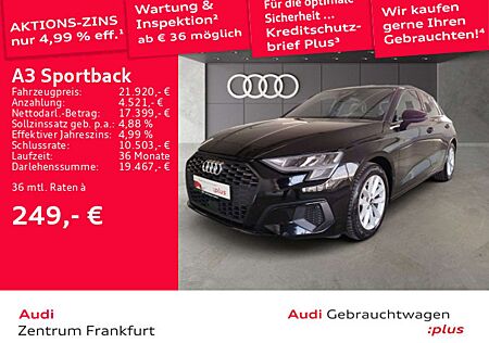 Audi A3 30 S tronic LED VC DAB
