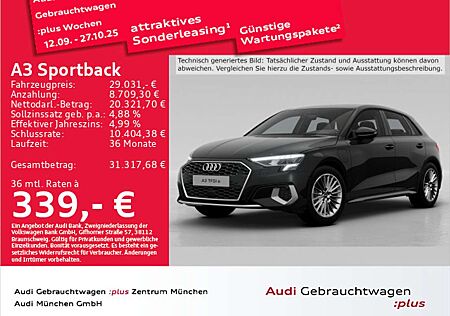 Audi A3 40 TFSI e S tronic Advanced ACC/Vir