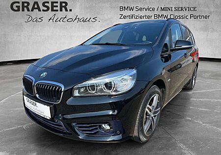 BMW 218 i Gran Tourer Sport Line LED RFK Navi Tempomat AHK