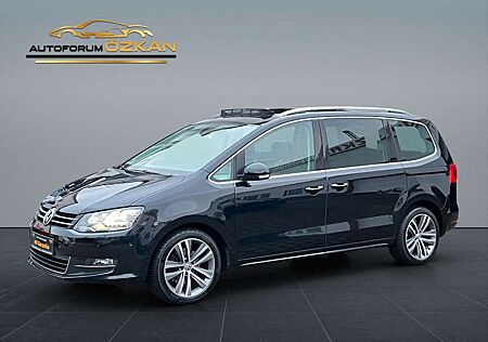 VW Sharan Volkswagen 2.0 TDI Highline BMT DSG Spurhalte Pano