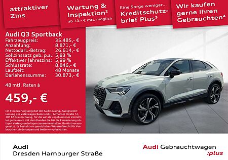 Audi Q3 40 TDI S line quat. Matrix B&O Pano
