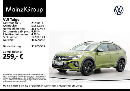 VW Taigo Volkswagen 1.5 TSI DSG R-Line AHK Kam. ACC Matrix SHZ