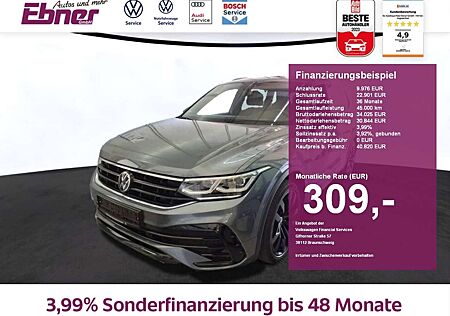 VW Tiguan Allspace Volkswagen R-LINE BLACK STYLE 200PS TDI 4M DSG ACC+KAMERA+MAT