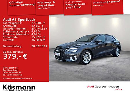 Audi A3 advanced 40TFSIe MATRIX NAV KAM ACC