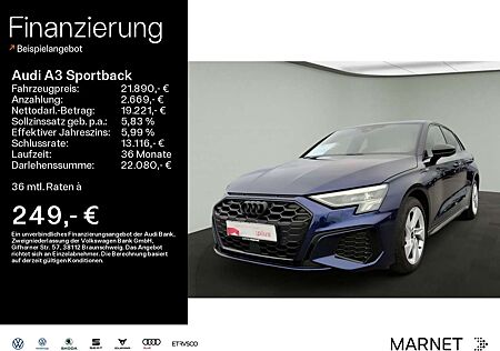 Audi A3 45 TFSI e S line*Navi*LED*Alu*AHK*P