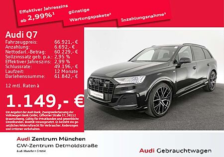 Audi Q7 50 TDI qu. tiptr. S line edition StdHzg/B&O/A