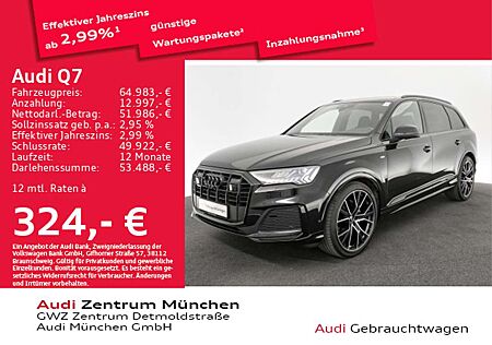 Audi Q7 50 TDI qu. tiptr. S line edition StdHzg/B&O/A