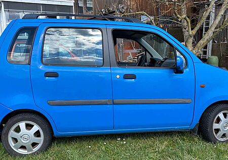 Opel Agila 1.2 16V Color Edition, 2 Stück blau