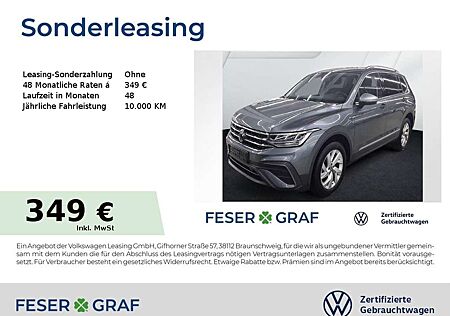 VW Tiguan Volkswagen Life 1.5 TSI DSG Navi AHK LED 7-Sitzer