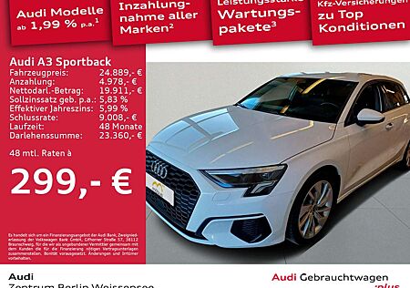 Audi A3 30 TFSI S-TRO*APP*LED*KLIMA*TEMPO**