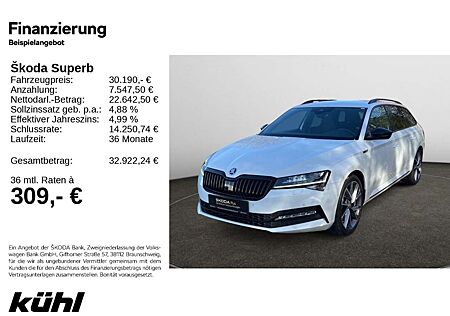 Skoda Superb Combi 1.5 TSI DSG Sportline Navi,AHK,Stan