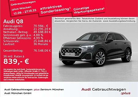 Audi Q8 50 TDI qu. S line Pano/Virtual+/Matrix/HUD/Lu