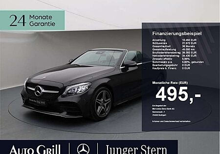 Mercedes-Benz C 200 Cabrio AMG MBUX Multibeam Totw.HighEnd RFK