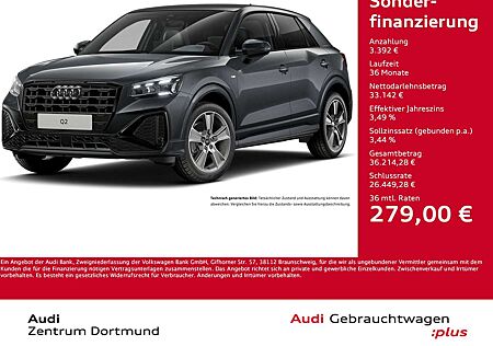 Audi Q2 35 S LINE BLACKPAK AHK LM18 E-KLAPPE CARPLAY