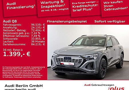 Audi Q8 e-tron Q8 S line 50 e-tron quattro 250 kW