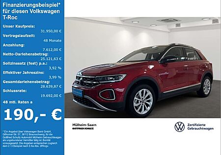 VW T-Roc Volkswagen 1.5 TSI DSG Style Navi LED ACC APP-Connect