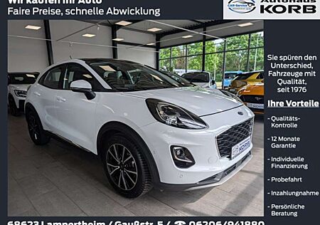 Ford Puma 1.0 EcoBoost Hybrid TITANIUM, Panoramadach