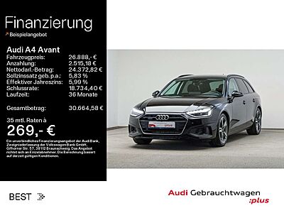 Audi A4 45 TFSI qu. AHK, Tour, Matrix, Sound