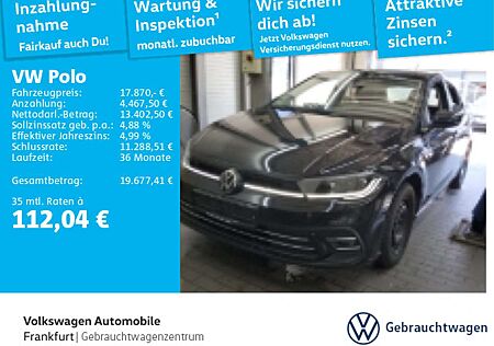 VW Polo Volkswagen 1.0 TSI Style Navi IQ.Light DAB+ FrontAssis