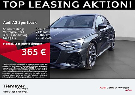 Audi A3 35 TFSi 2x S LINE PANO LEDER LM19 S