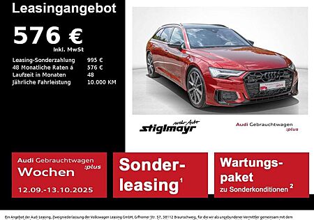 Audi A6 S-line 50TFSIe quattro B&O+HD-MATRIX+HUD+PANO