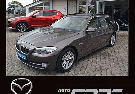 BMW 520 d Touring Leder beige Navi Xenon Pano AHK