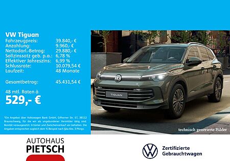 VW Tiguan Volkswagen 1.5 eTSI Elegance DSG