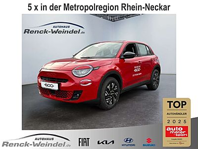 Fiat 600 RED PDC LED Lichtsensor Keyless Spurhalteass. Notb