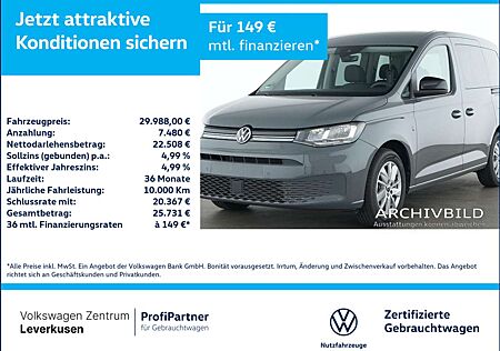 VW Caddy Volkswagen Life NAVI VIRT KAM KEYLESS SHZ PDC KLIM
