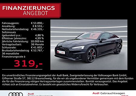 Audi S5 Coupe TDI LASER Pano S-Sitze STHZG HuD B&O 20"