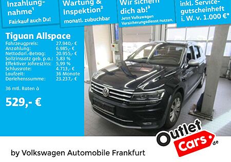 VW Tiguan Allspace Volkswagen 2.0 TSI DSG Highline 4Motion Nav
