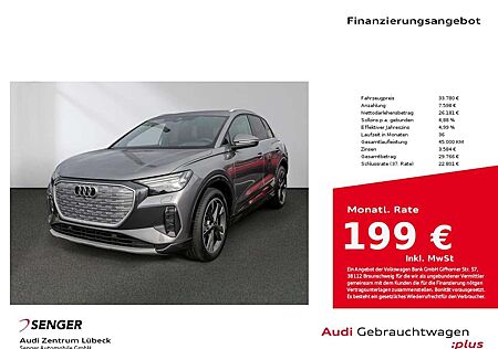 Audi Q4 e-tron gebraucht kaufen Audi Q4 e-tron 40 advanced Navi Matrix LED Standhzg.