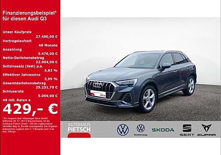 Audi Q3 35 TFSI S-line AHK MMI plus Sportsitze