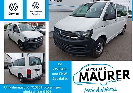 VW T6 Kombi Volkswagen 2,0 TDI 9-Sitzer AHK Climatic Bluetooth