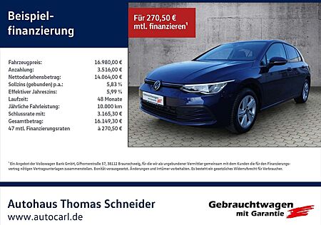 VW Golf Volkswagen VIII Life 1.5 TSI NAV/Travel/SHZ/Park/ACC KLIMA L