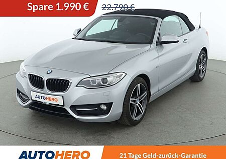 BMW 220i 220 Sport Line*NAVI*XENON*TEMPO*PDC*SHZ*