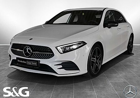 Mercedes-Benz A 200 Kompaktlimousine AMG Night+RüKam+MBUX+18