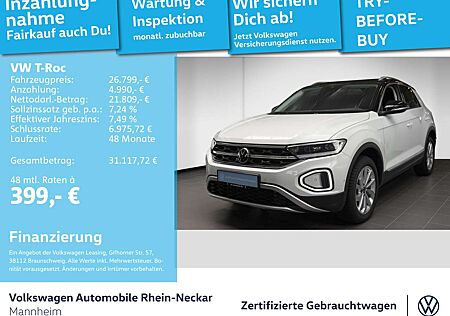 VW T-Roc Volkswagen 1.5 TSI Style DSG Navi AHK LED uvm