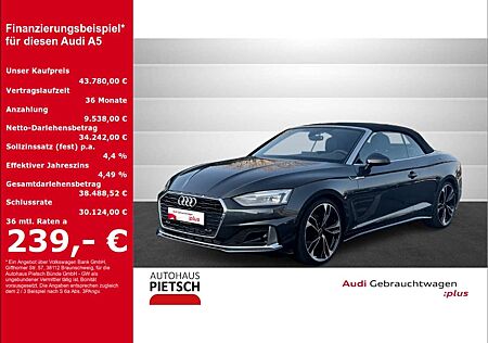Audi A5 Cabriolet 35 TFSI ACC DigCockpit El. Verdeck AHK-k
