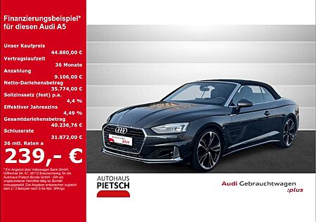 Audi A5 Cabriolet 35 TFSI ACC DigCockpit El. Verdeck AHK-k