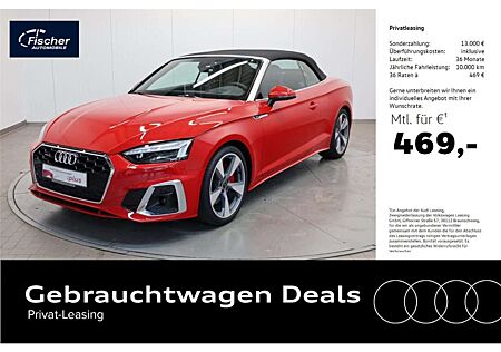 Audi A5 Cabriolet 45 TFSI qu. S line AHK/Matrix/NAV
