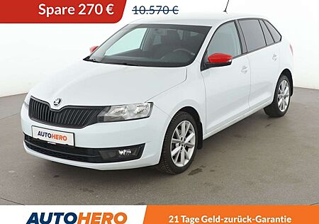 Skoda Rapid /Spaceback 1.2 TSI Red & Grey *PDC*SHZ*KLIMA*