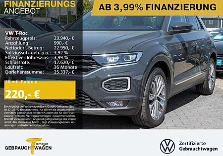 VW T-Roc Volkswagen 1.5 TSI DSG SPORT LED VIRTUAL LEDER LM18