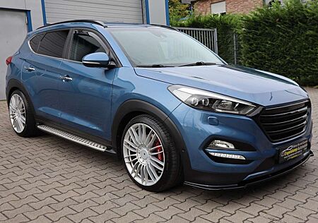 Hyundai Tucson 2.0 Premium 4WD/LEDER/NAVI/SCHECKH./1.HD