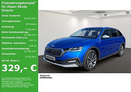 Skoda Octavia Com. Scout 2.0 TDI 4M DSG LED NAVI AHK SHZ PDC LM