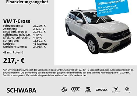 VW T-Cross Volkswagen Life 1.0 TSI *ACC*AHK*NAVI*VIRTUAL*16''*
