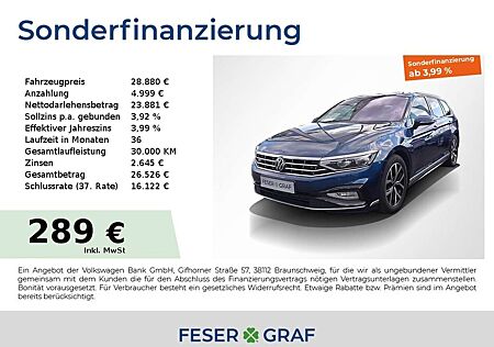 VW Passat Variant Volkswagen Eleg. 2.0TDI R-Line ACC AHK HUD